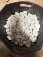 Witte kiezel, Tuin en Terras, Ophalen, Zo goed als nieuw, Wit, Overige typen