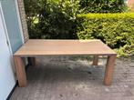 Massief eiken eettafel van 2m te koop, Huis en Inrichting, Tafels | Eettafels, Ophalen, 100 tot 150 cm, Eikenhout, 200 cm of meer