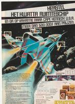 Retro reclame 1981 Kwatta chocolademelk in de ruimte, Verzenden, Overige typen