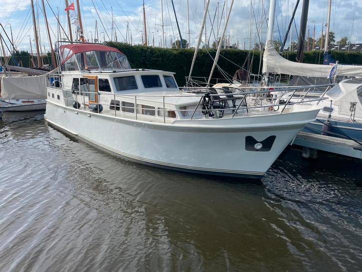 Helmer kruiser 14.80, Watersport en Boten, Motorboten en Motorjachten, Gebruikt, Staal, 12 meter of meer, Diesel, Binnenboordmotor