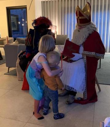 Sinterklaas en piet op huisbezoek 30 min € 45 beschikbaar voor biedingen