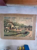 Oude schoolplaat Gabrielse, Antiek en Kunst, Antiek | Schoolplaten, Ophalen of Verzenden