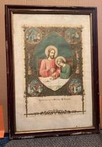 Oud schilderijtje Eerste Heilige Communie vintage, Verzamelen, Ophalen, Gebruikt