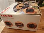 Tefal elektrische wokpan + fondue, Ophalen, Zo goed als nieuw, Wok