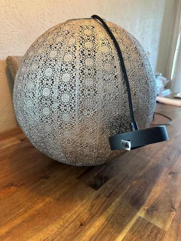 Hanglamp gamma lamp plafond Aisha zilver Ø40cm beschikbaar voor biedingen