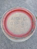 Houten biervat Amstel, Ophalen, Gebruikt