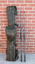 2x Nash Scope Black Ops 9ft 3lb + Scope Double Rod Sleeve, Ophalen of Verzenden, Zo goed als nieuw, Werphengel