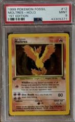 12/62 Moltres - 1st. Edition PSA 9 HOLO, Ophalen of Verzenden, Zo goed als nieuw