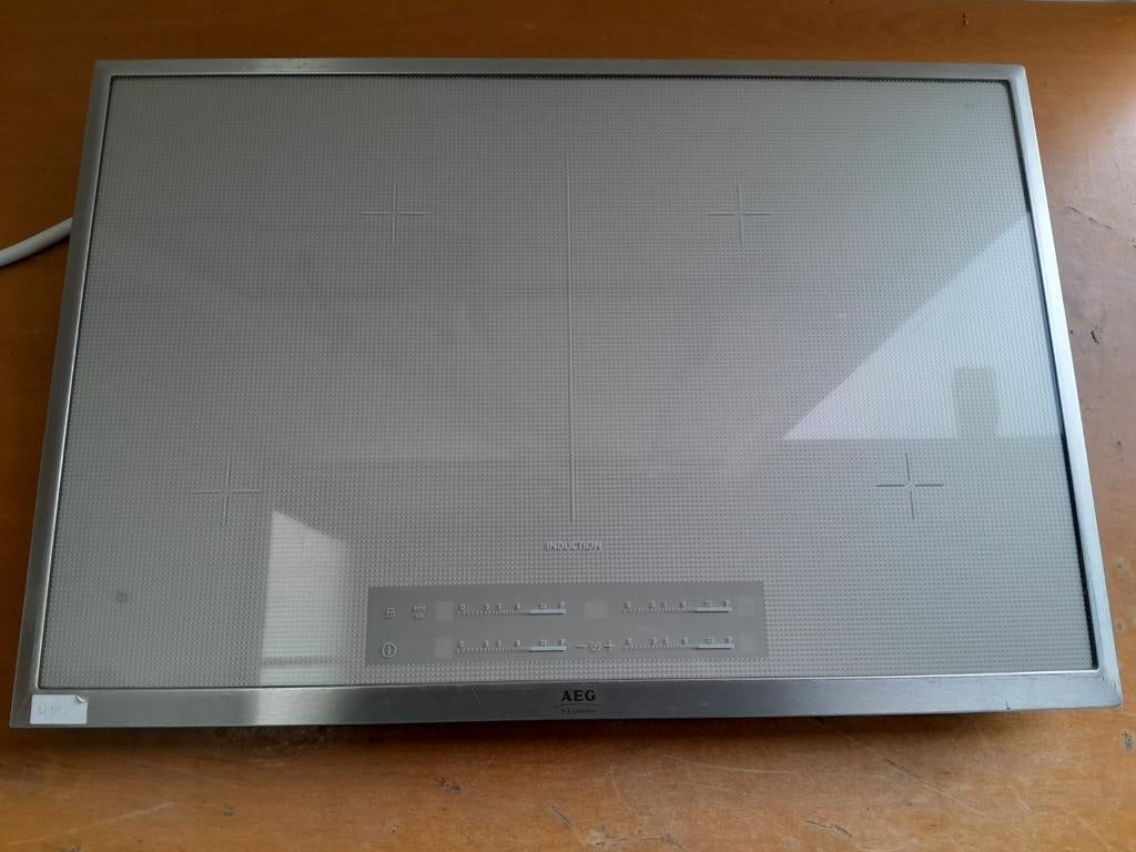 NIEUW MODEL 78 CM AEG HK854400XS INDUCTIE KOOKPLAAT TE KOOP, Witgoed en Apparatuur, Kookplaten, Zo goed als nieuw, Inbouw, Inductie