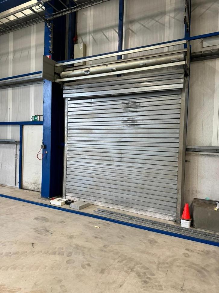 div roldeuren, Doe-het-zelf en Verbouw, Deuren en Horren, Gebruikt, Garagedeur, 215 cm of meer, 120 cm of meer, Kunststof, Metaal