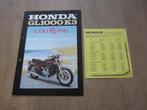 Honda GL 1000 K3 Goldwing brochure folder 1979 1980, Ophalen of Verzenden, Honda
