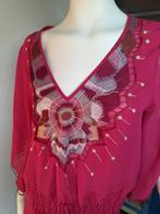 Blouse/tuniek roze/rood watcher mt.m izgs, Kleding | Dames, Maat 38/40 (M), Ophalen of Verzenden, Zo goed als nieuw, Rood