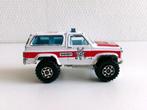 4x4 Chevy Blazer Sheriff SP-7 wit 1:56 Matchbox (geen ovp), Ophalen of Verzenden, Gebruikt, Auto