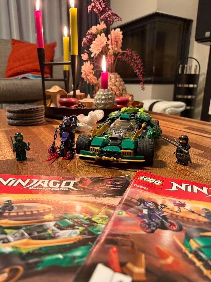 Lego Ninjago 70641 Nachtracer - Leuk voor de feestdagen!, Kinderen en Baby's, Speelgoed | Duplo en Lego, Zo goed als nieuw, Lego