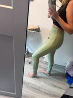 Groene leren legging, Legging, Verzenden, Maat 40/42 (M), Gedragen