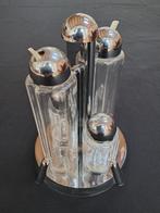GUZZINI Italiaans design  olie-, azijn-, zout- en peperstel, Ophalen of Verzenden
