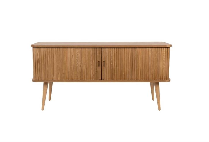 Zuiver Barbier Dressoir - Lichtbruin | Van €739, nu, Huis en Inrichting, Kasten | Dressoirs, Nieuw, 150 tot 200 cm, 25 tot 50 cm