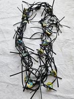 Bijzondere rubberen ketting, Sieraden, Tassen en Uiterlijk, Kettingen, Ophalen of Verzenden, Zo goed als nieuw, Overige materialen