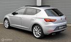 Seat Leon 1.5 TSI FR 150PK/DSG/PANO/SFEER/CARPLAY/VIRTUAL/, Auto's, 1498 cc, Zwart, 4 cilinders, 150 pk