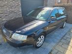 Audi A6 2.4 Avant 125KW AUT 2003 Blauw, Auto's, Audi, Stof, Zwart, Blauw, Stationwagon