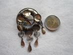 9.  Schitterende oude broche Noorwegen, solje zilver 830, Sieraden, Tassen en Uiterlijk, Antieke sieraden, Ophalen, Zilver, Broche