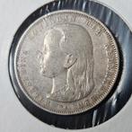 1 gulden 1892 loshaar Nederland, 1 gulden, Verzenden, Zilver, Koningin Wilhelmina