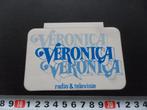 sticker omroep VERONICA radio & televisie, Ophalen, Zo goed als nieuw