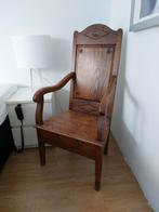 Oude eiken stoel, Antiek en Kunst, Antiek | Meubels | Stoelen en Banken, Ophalen of Verzenden
