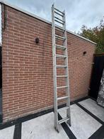 Altrex uitschuifbare ladder 12 treden 3.10m, Doe-het-zelf en Verbouw, Ladders en Trappen, Ophalen, Gebruikt, 4 meter of meer