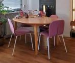 4 prima stoffen eetkamer stoelen Ikea Karl Petter, Ophalen, Gebruikt, Overige kleuren, Vier