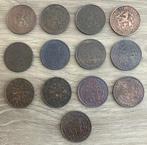 serie 2,5 cent / halve stuiver Wilhelmina, Postzegels en Munten, Munten | Nederland, Ophalen, Koningin Wilhelmina, Overige waardes