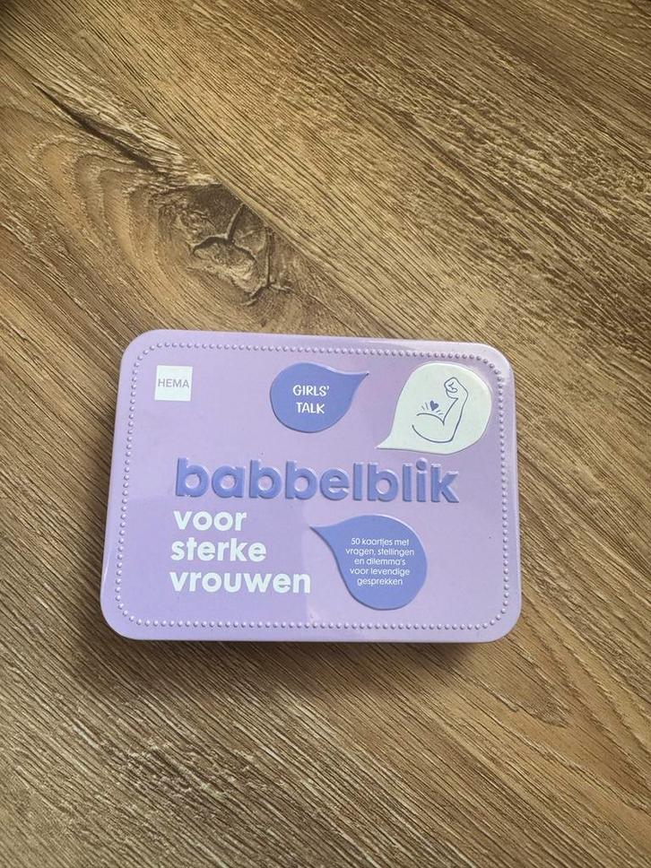 Hema Babbelblik voor Sterke Vrouwen - Nieuw, Hobby en Vrije tijd, Gezelschapsspellen | Bordspellen, Nieuw, Een of twee spelers