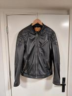 Goosecraft Leren Jas Biker 944 - Maat L, Ophalen of Verzenden, Maat 52/54 (L), Zwart, Goosecraft