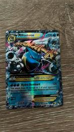 Mega Blastoise EX, Ophalen of Verzenden, Zo goed als nieuw, Losse kaart