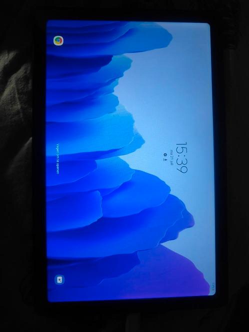 Tablet Samsung tab 7 inc hoes, Computers en Software, Android Tablets, Gebruikt, Wi-Fi en Mobiel internet, 10 inch, 64 GB, Ophalen