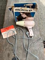Fohn retro rose jaren 60 Moulinex sier €9,50 met doos, Ophalen of Verzenden, Gebruikt, Föhn of Haardroger