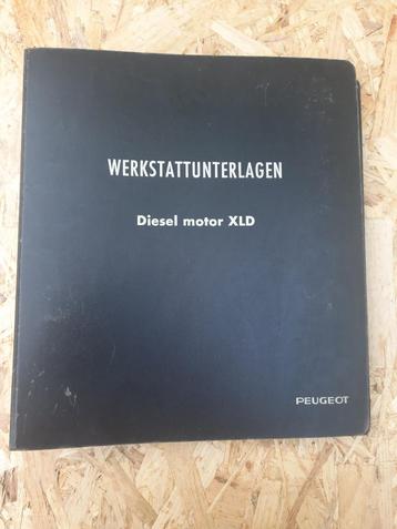 Werkplaatshandboek Peugeot 204 Indenor dieselmotor XLD beschikbaar voor biedingen