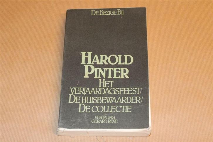 Het Verjaardagsfeest & De Huisbewaarder — Harold Pinter, Boeken, Kunst en Cultuur | Dans en Theater, Gelezen, Cabaret, Ophalen of Verzenden