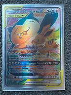 Eevee & Snorlax GX - Pokemon kaart, Ophalen, Zo goed als nieuw, Losse kaart, Foil