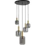 Moderne design hanglamp, Huis en Inrichting, Lampen | Hanglampen, Modermn, Ophalen of Verzenden, Minder dan 50 cm, Glas