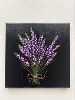 Origineel acryl schilderij - “Lavender Letters”, Ophalen of Verzenden