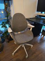 Bureaustoel grijs/wit - IKEA - HATTEFJÄLL, Huis en Inrichting, Bureaustoelen, Ophalen, Gebruikt, Grijs, Bureaustoel