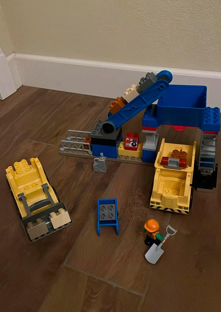 Duplo 4987 bouwplaats steengroeve met uitbreiding, Kinderen en Baby's, Speelgoed | Duplo en Lego, Gebruikt, Duplo, Complete set