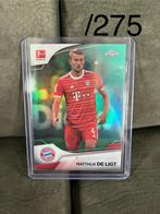 De Ligt 2022-23 Topps Chrome Bundesliga Aqua /275, Ophalen of Verzenden, Nieuw, Buitenlandse clubs, Spelerskaart