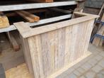 Robuuste bar van gebruikt, opgeschuurd steigerhout, Ophalen of Verzenden, Nieuw