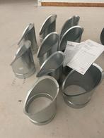Zadelstuk ventilatie sps2d03150160 verzinkt 45 graden, Doe-het-zelf en Verbouw, Buizen en Afvoer, Overige typen, Nieuw, Ophalen of Verzenden
