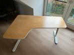 Ikea hoekbureau Bekant, Huis en Inrichting, Bureaus, Ophalen of Verzenden, In hoogte verstelbaar, Zo goed als nieuw, Bureau