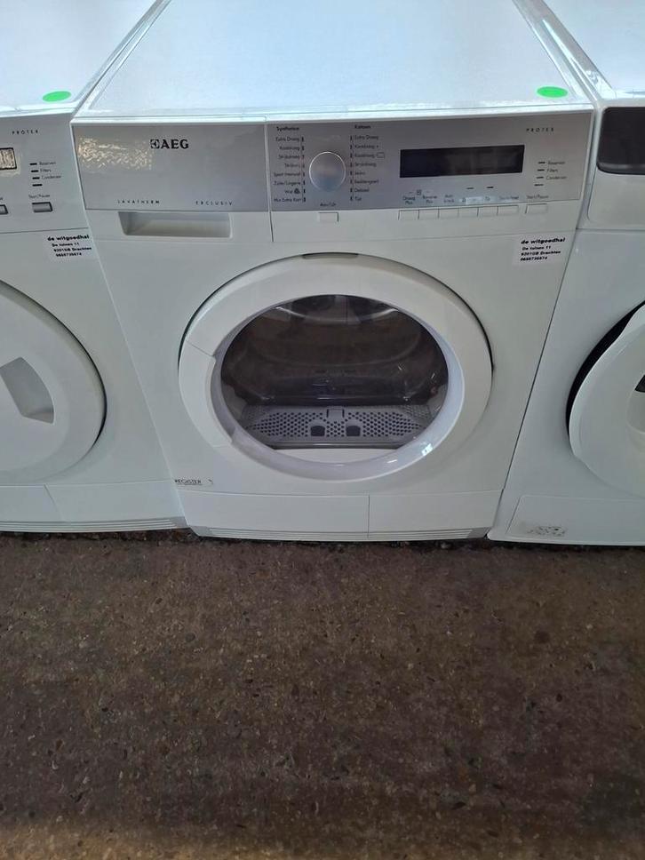 AEG Lavatherm Exclusiv warmtepompdroger, Witgoed en Apparatuur, Wasdrogers, Zo goed als nieuw, Condens, Voorlader, 6 tot 8 kg