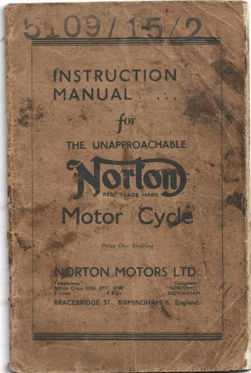 Norton International models 30 / 40 + 50 55 18 19 20 ES2 beschikbaar voor biedingen