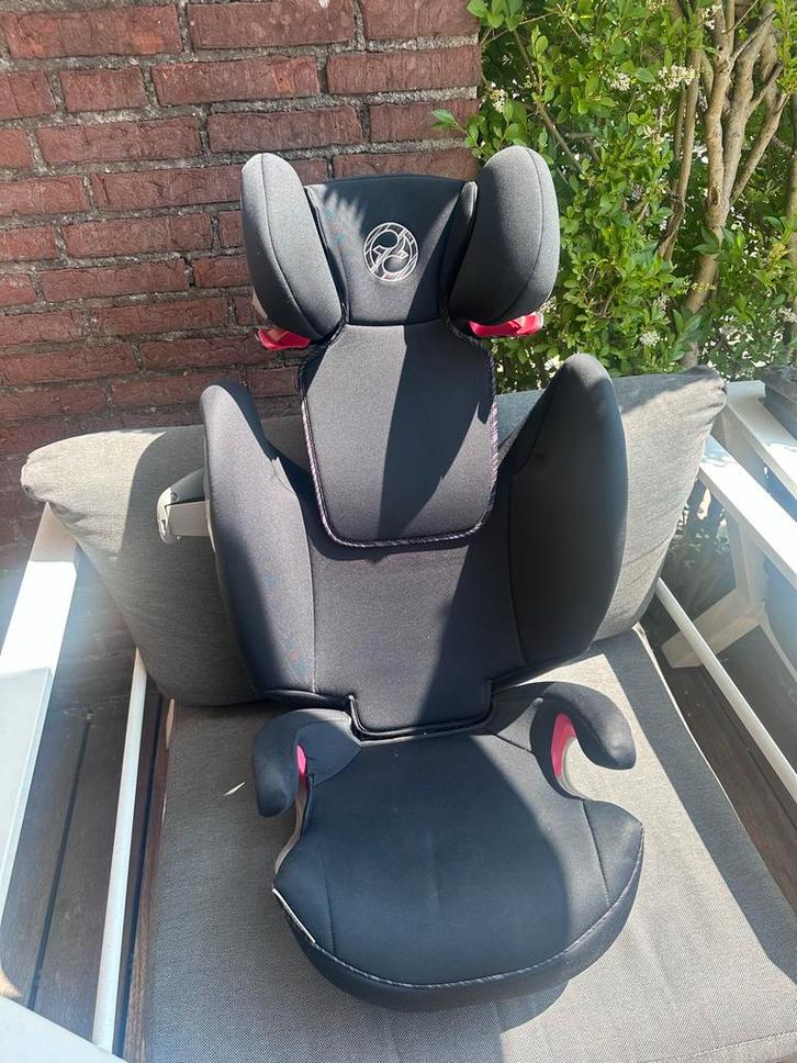 2x Cybex Solution S-fix Urban Black Isofix 2/3 Autostoel, Kinderen en Baby's, Autostoeltjes, Zo goed als nieuw, Overige merken
